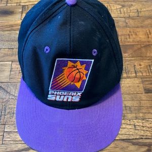 Vintage Logo 7 Phoenix Suns Snapback Hat NBA